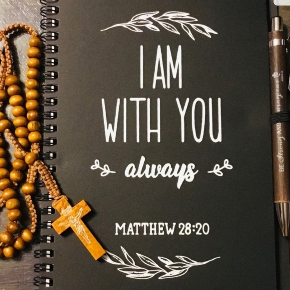 Book, Pen, Rosary NOTEBOOK